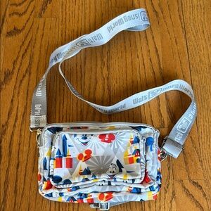 Disney World Crossbody Belt Bag Authentic convertible